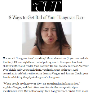 Get Rid of Hangover Face