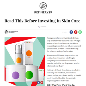 Investing in Skin Care
